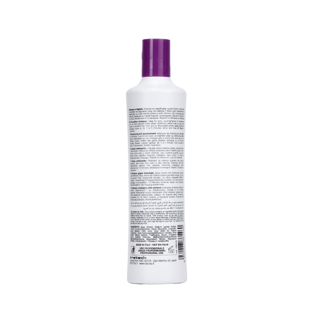 Fanola No Yellow Shampoo - KOOS • alles voor de kapper - Fanola - Shampoo