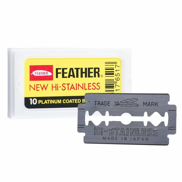 Feather Double Edge Mesjes - KOOS • alles voor de kapper - Feather - Kappersmes