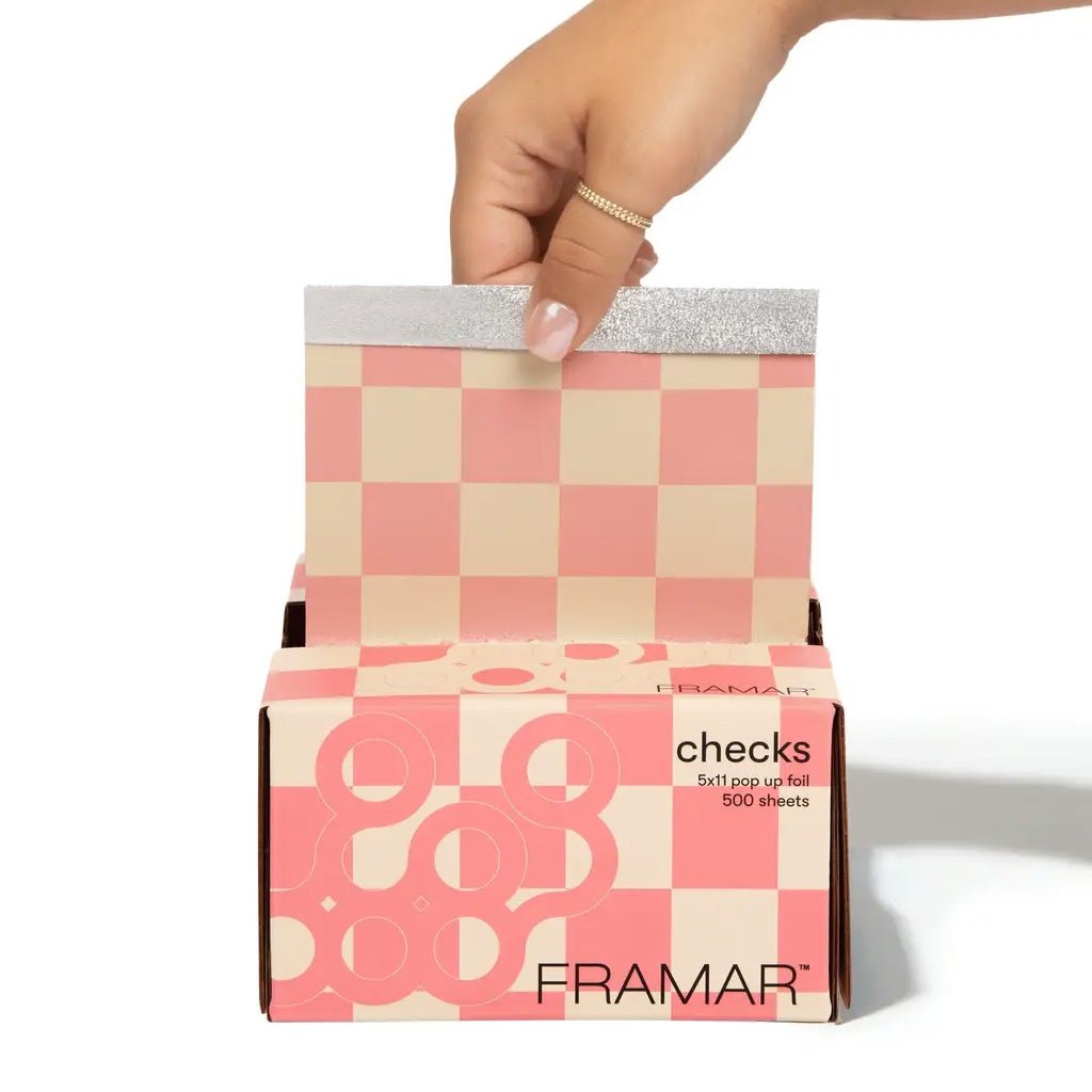 Framar Alufolie Checks Pop-Up 500st - KOOS • alles voor de kapper - Framar - Folies