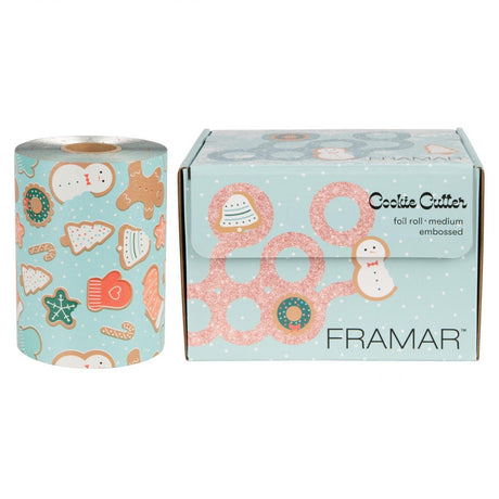 Framar Alufolie Cookie Cutter Embossed 98m - KOOS • alles voor de kapper - Framar - Folies