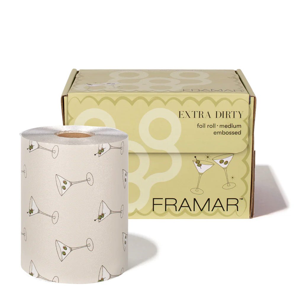 Framar Alufolie Extra Dirty Medium Embossed 98m - KOOS • alles voor de kapper - Framar - Folies