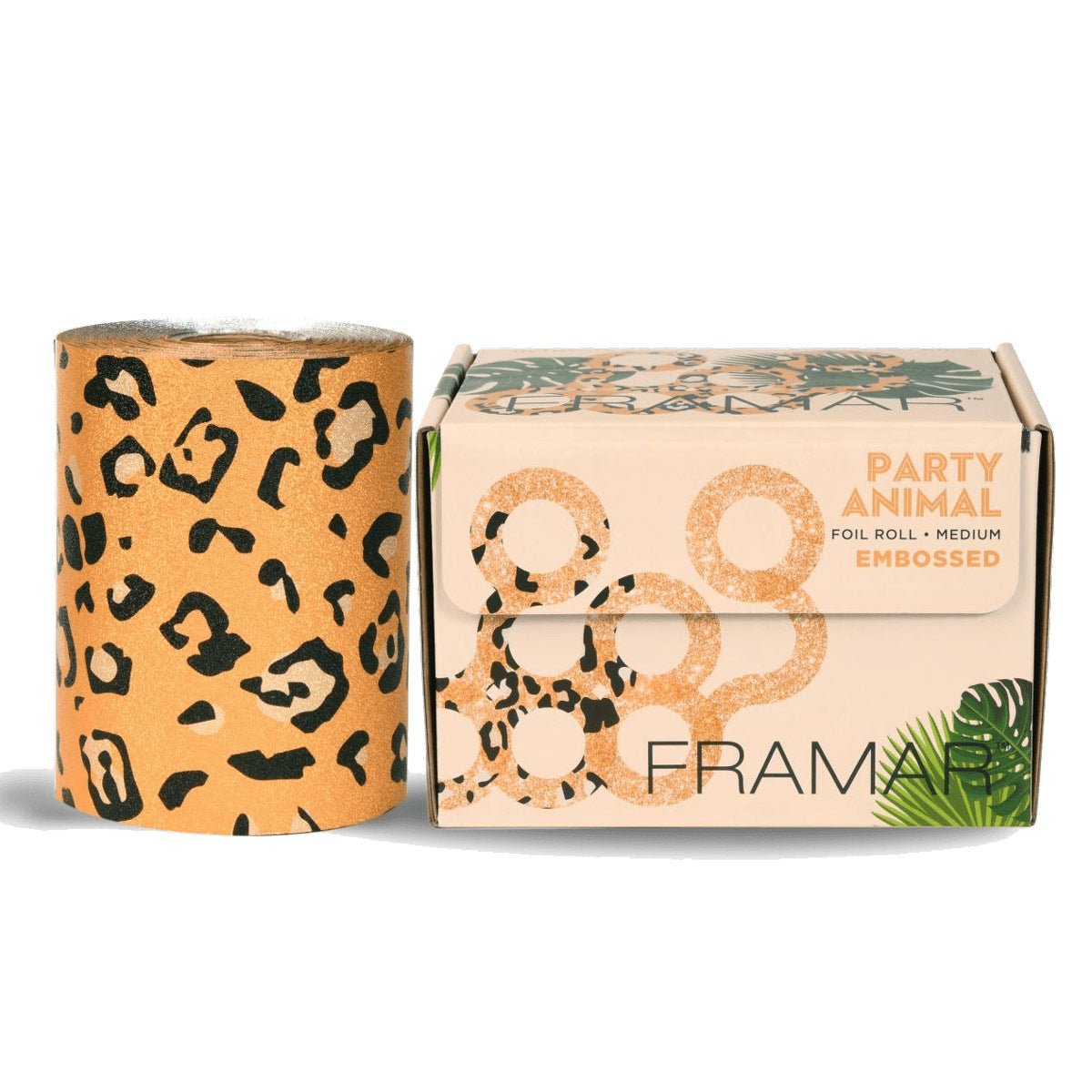Framar Alufolie Party Animal Medium Embossed 98m - KOOS • alles voor de kapper - Framar - Folies