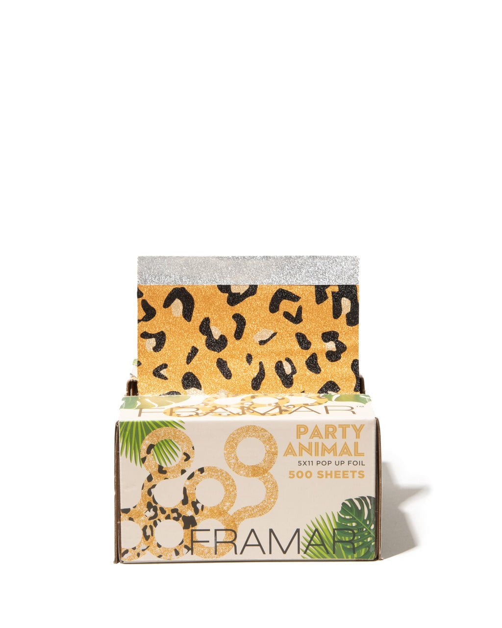 Framar Alufolie Party Animal Pop-Up Embossed 12x27cm 500st - KOOS • alles voor de kapper - Framar - Folies