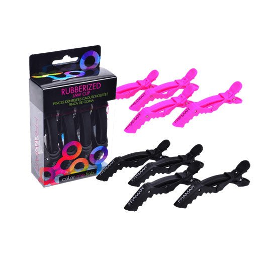 Framar Klemmen Gator Grips 4st - KOOS • alles voor de kapper - Framar - Verdeelklemmen