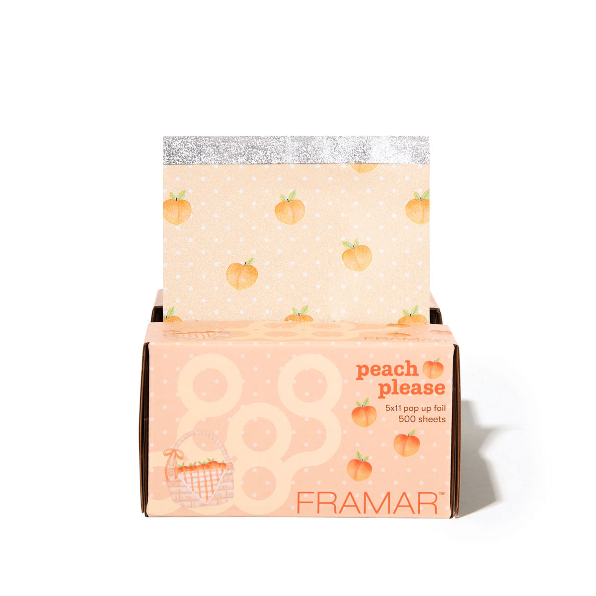 Framar Alufolie Peach Please Pop-Up 500st