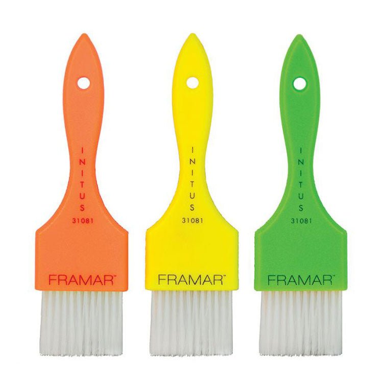 Framar Verfkwast Power Painter Neon 3st - KOOS • alles voor de kapper - Framar - Verfkwasten