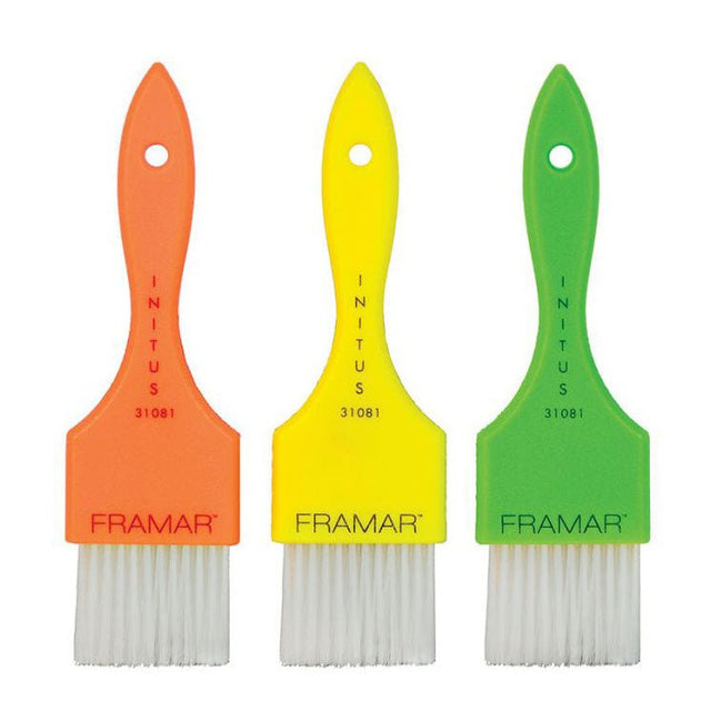 Framar Verfkwast Power Painter Neon 3st - KOOS • alles voor de kapper - Framar - Verfkwasten