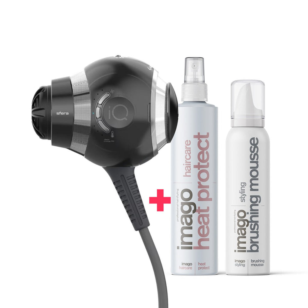 Ga.Ma iQ Sfera Fohn + GRATIS IMAGO SET: LEVERING MEDIO JULI - KOOS • alles voor de kapper - Ga.Ma - Fohns