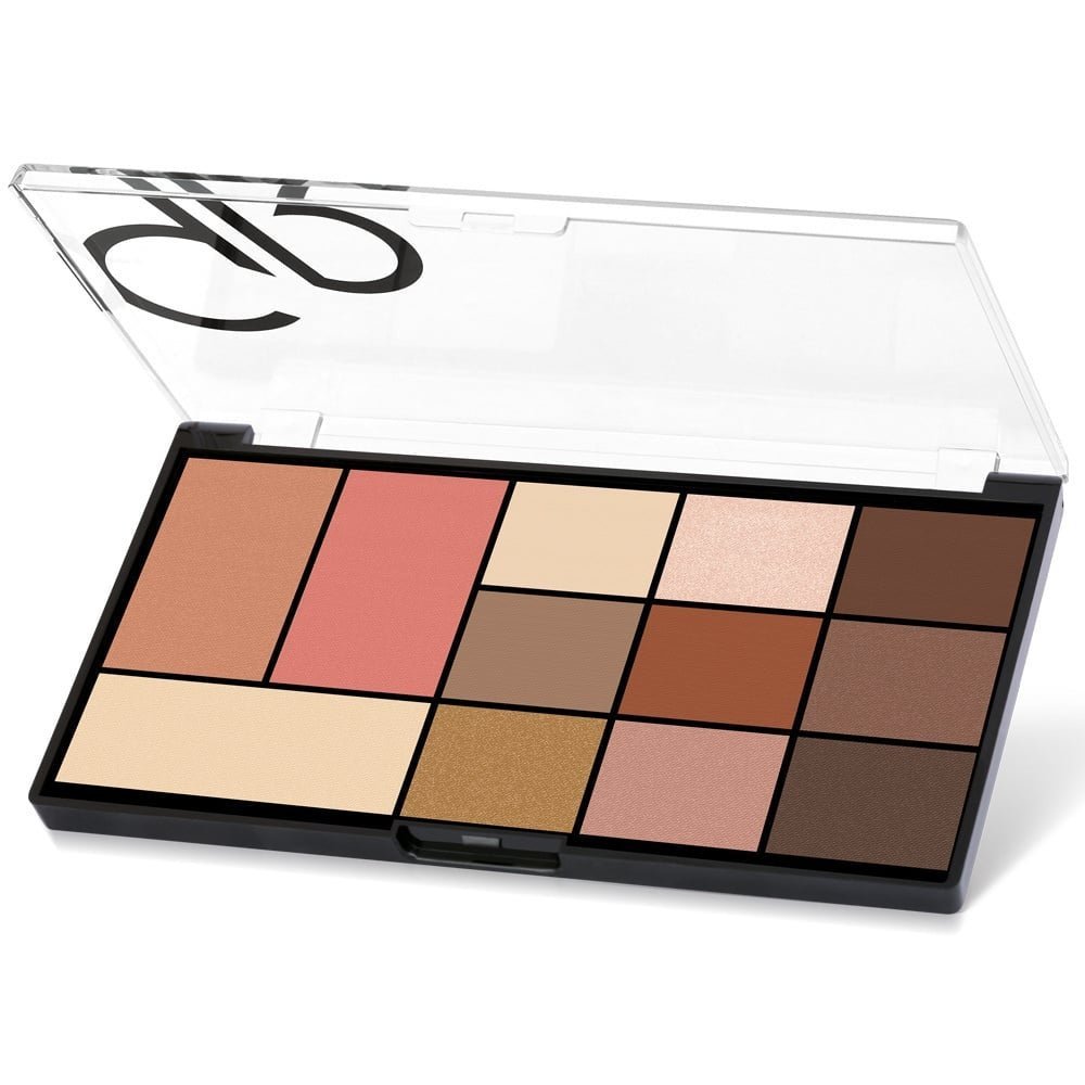 GR Face & Eye Palette - KOOS • alles voor de kapper - Golden Rose - Blushes