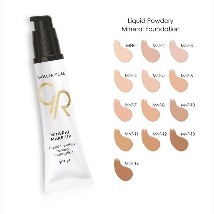 GR Mineral Liquid Foundation - KOOS • alles voor de kapper - Golden Rose - Foundations & concealers