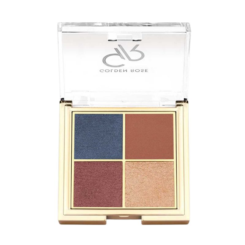 GR Quattro Eyeshadow Palette - KOOS • alles voor de kapper - Golden Rose - Oogschaduw