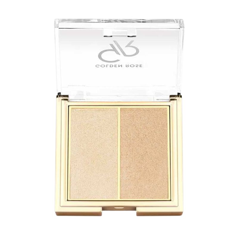 GR So Glow Highlighter Duo - KOOS • alles voor de kapper - Golden Rose - Highlighter & contour