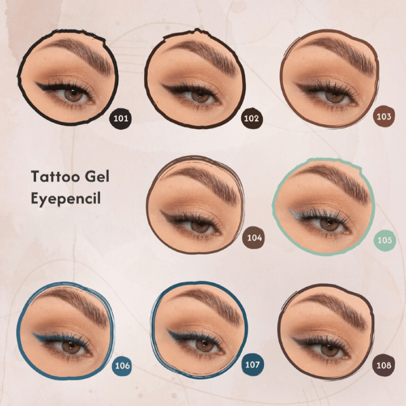 GR Tattoo Gel Eyepencil - KOOS • alles voor de kapper - Golden Rose - Eyeliner