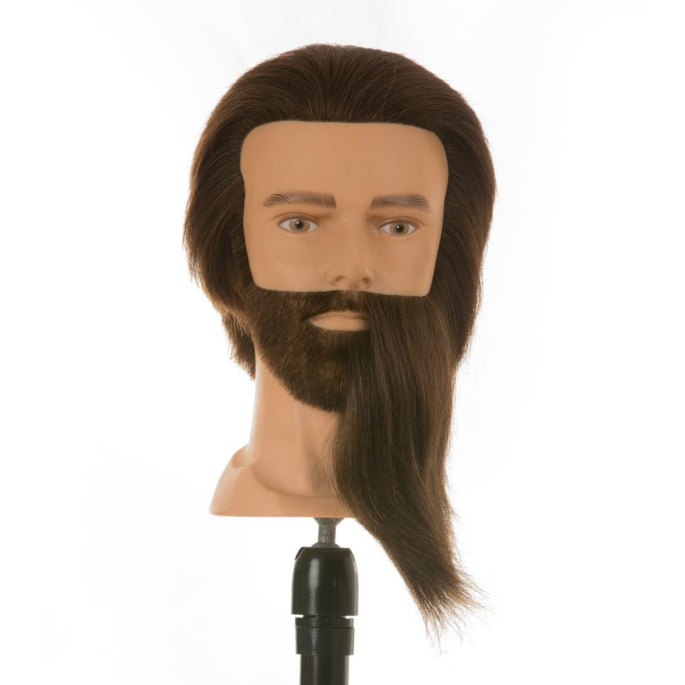Greenwave Oefenhoofd Heads-Up Mick 30cm - KOOS • alles voor de kapper - Greenwave - Oefenhoofden