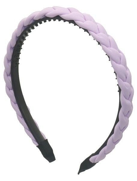 Haarband Braided 1.8cm Lila - KOOS • alles voor de kapper - KOOS - Haarbanden