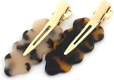 Haarclip Set Leaves/Animal 6cm - KOOS • alles voor de kapper - KOOS - Haarmode