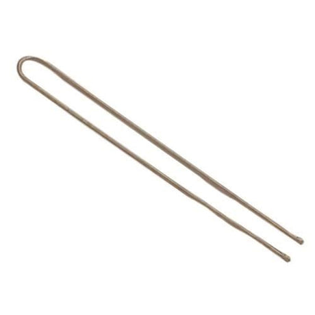 Haardotspelden 45Mm Bruin Krt/50Stk - KOOS • alles voor de kapper - Sibel - Schuifjes & spelden