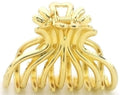 Haarklem fleur metal gold - KOOS • alles voor de kapper - KOOS - Haarmode