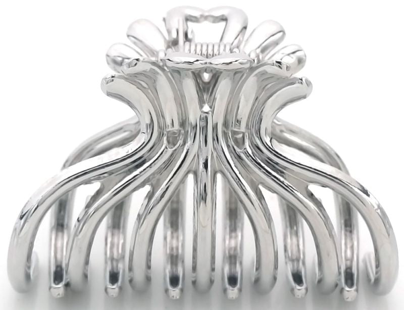 Haarklem fleur metal zilver - KOOS • alles voor de kapper - KOOS - Haarmode