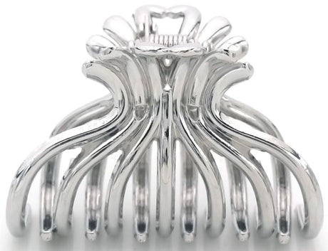 Haarklem fleur metal zilver - KOOS • alles voor de kapper - KOOS - Haarmode