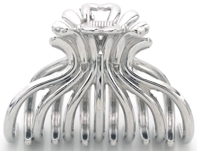 Haarklem fleur metal zilver - KOOS • alles voor de kapper - KOOS - Haarmode