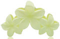 Haarklem flowers creme wit 10cm - KOOS • alles voor de kapper - KOOS - Haarmode