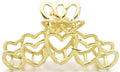 Haarklem gold hearts 7,5cm - KOOS • alles voor de kapper - KOOS - Haarmode