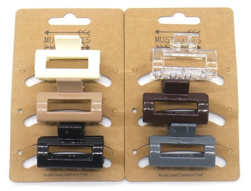 Haarklem open 4,5cm naturel 6 stuks - KOOS • alles voor de kapper - KOOS - Haarmode