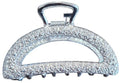 Haarklem rond metal zilver 7cm - KOOS • alles voor de kapper - KOOS - Haarmode