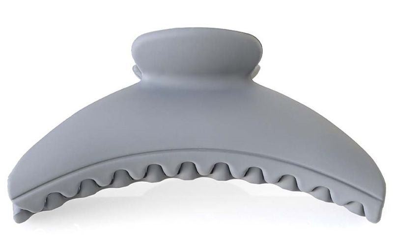 Haarklem rond steelgrey 11,5cm - KOOS • alles voor de kapper - KOOS - Haarmode
