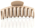 Haarklem ronde tand sand 9cm - KOOS • alles voor de kapper - KOOS - Haarmode