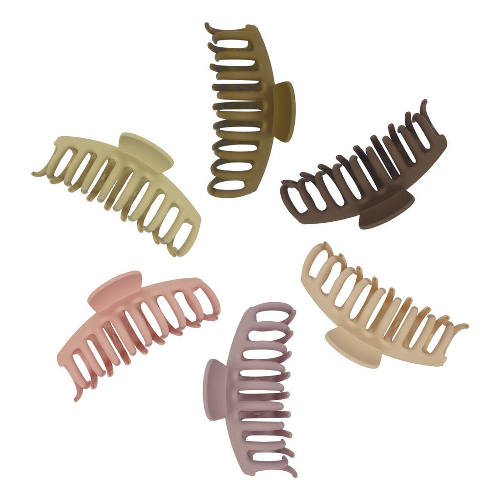 Haarklem Ronde Tanden Mat 11cm - KOOS • alles voor de kapper - KOOS - Haarmode
