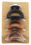 Haarklem set 3 stuks 4,5 cm rond - KOOS • alles voor de kapper - KOOS - Haarmode
