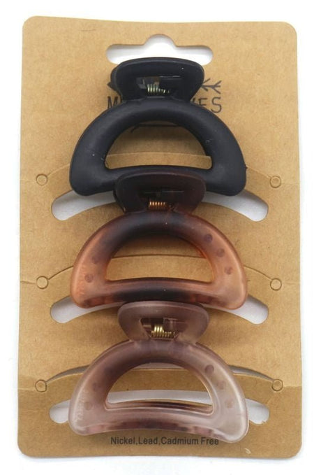 Haarklem set 3 stuks 4,5 cm rond - KOOS • alles voor de kapper - KOOS - Haarmode