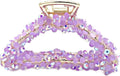 Haarklem Sparkle Purple 6cm - KOOS • alles voor de kapper - KOOS - Haarmode