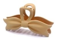 Haarklem strik sand 11,5 cm - KOOS • alles voor de kapper - KOOS - Haarmode