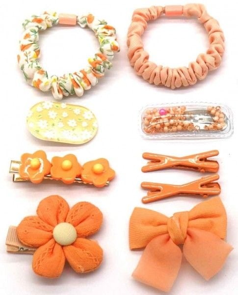 Haarmode set kind oranje - KOOS • alles voor de kapper - KOOS - Haarmode