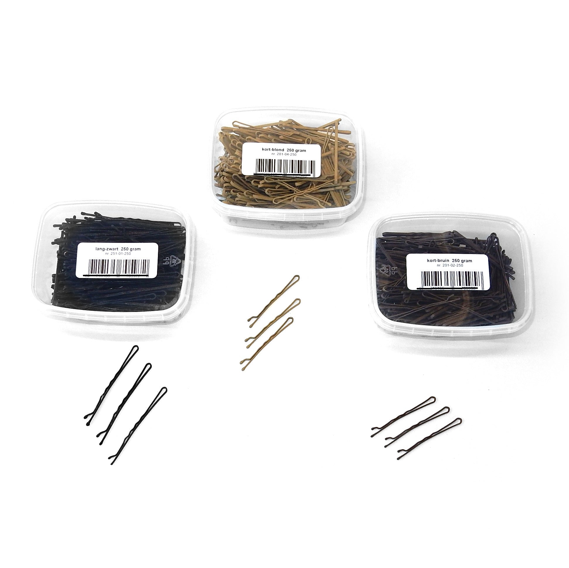 Haarschuifjes Doos 250g - KOOS • alles voor de kapper - KOOS - Schuifjes & spelden