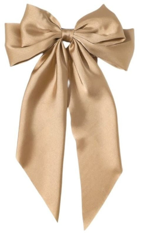 Haarstrik Satijn Taupe - KOOS • alles voor de kapper - KOOS - Haarmode