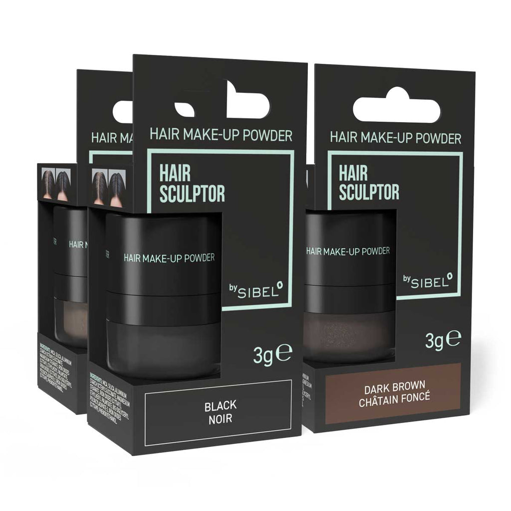 Hair Sculptor Hair Make-Up Powder 3g - KOOS • alles voor de kapper - Sibel - Semi-permanente kleuring
