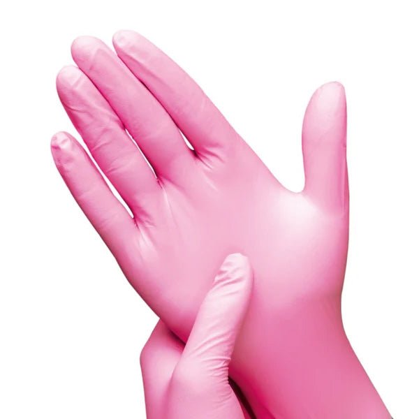 Handschoenen Pink Nitrile 100st - KOOS • alles voor de kapper - KOOS - Handschoenen