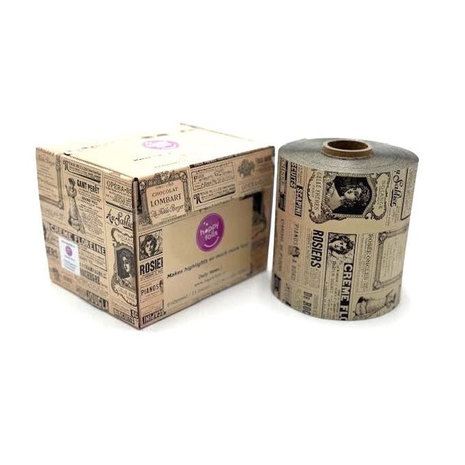Happy Foils Daily News Embossed Highlight Folie 100m - KOOS • alles voor de kapper - Happy Foils - Folies