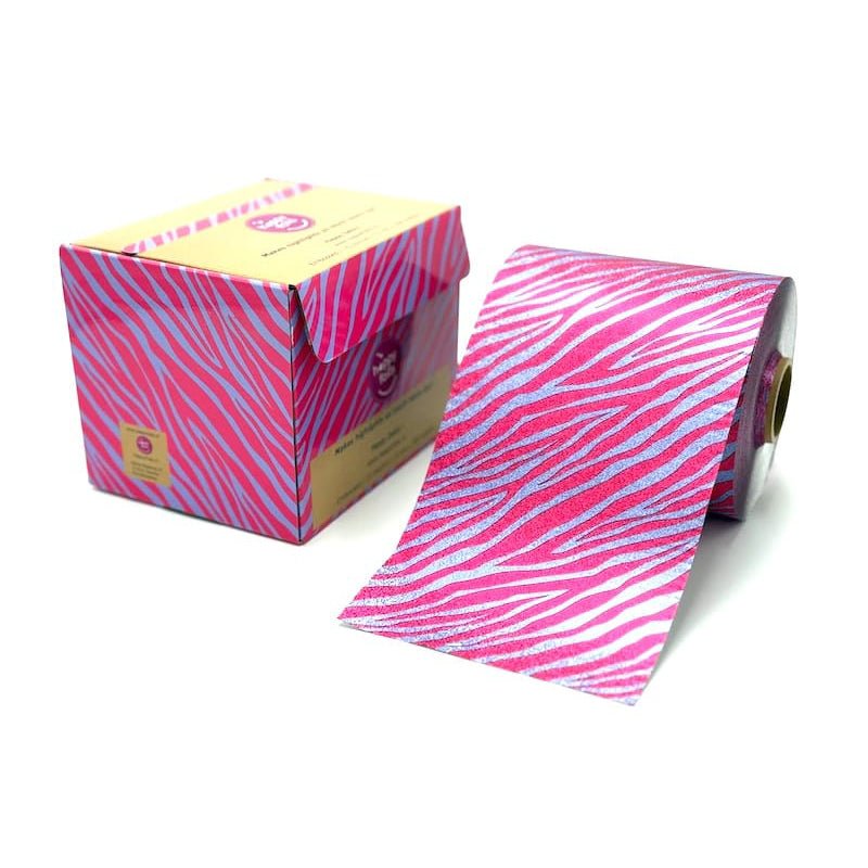 Happy Foils Happy Zebra Embossed Highlight Folie 100m - KOOS • alles voor de kapper - Happy Foils - Folies