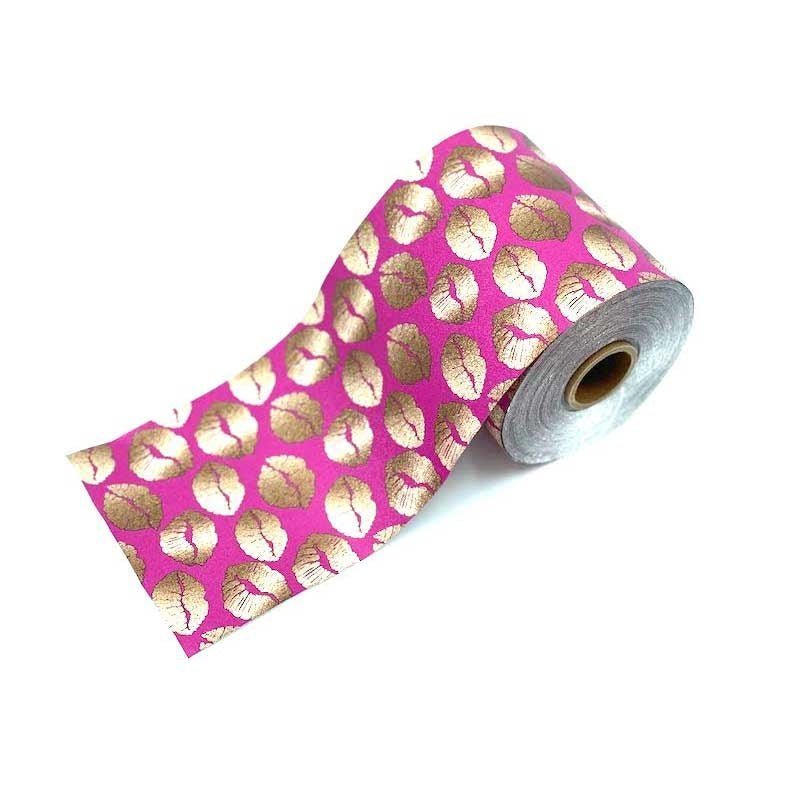 Happy Foils Lovely Lips Embossed Highlight Folie 100m - KOOS • alles voor de kapper - Happy Foils - Folies