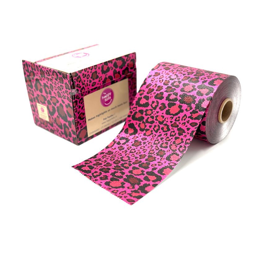 Happy Foils Pink Panther Embossed Highlight Folie 100m - KOOS • alles voor de kapper - Happy Foils - Folies