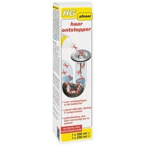 HG Haar Ontstopper - gebruiksklaar - KOOS • alles voor de kapper - HG - Hygiene