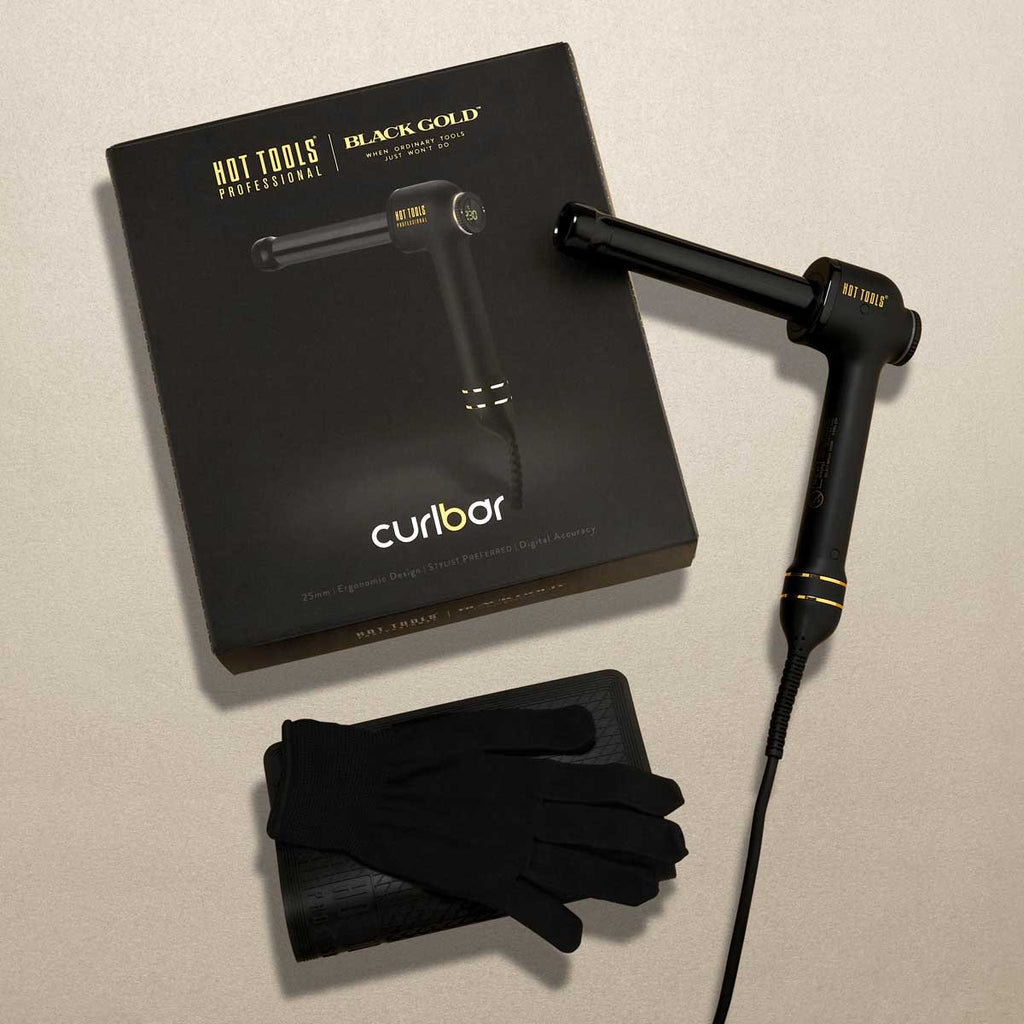 Hot Tools Curl Bar Black Gold - KOOS • alles voor de kapper - Hot Tools - Krultangen