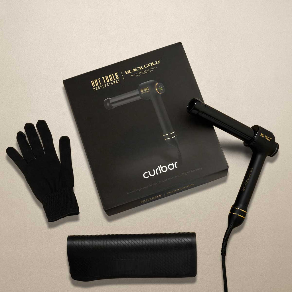 Hot Tools Curl Bar Black Gold - KOOS • alles voor de kapper - Hot Tools - Krultangen