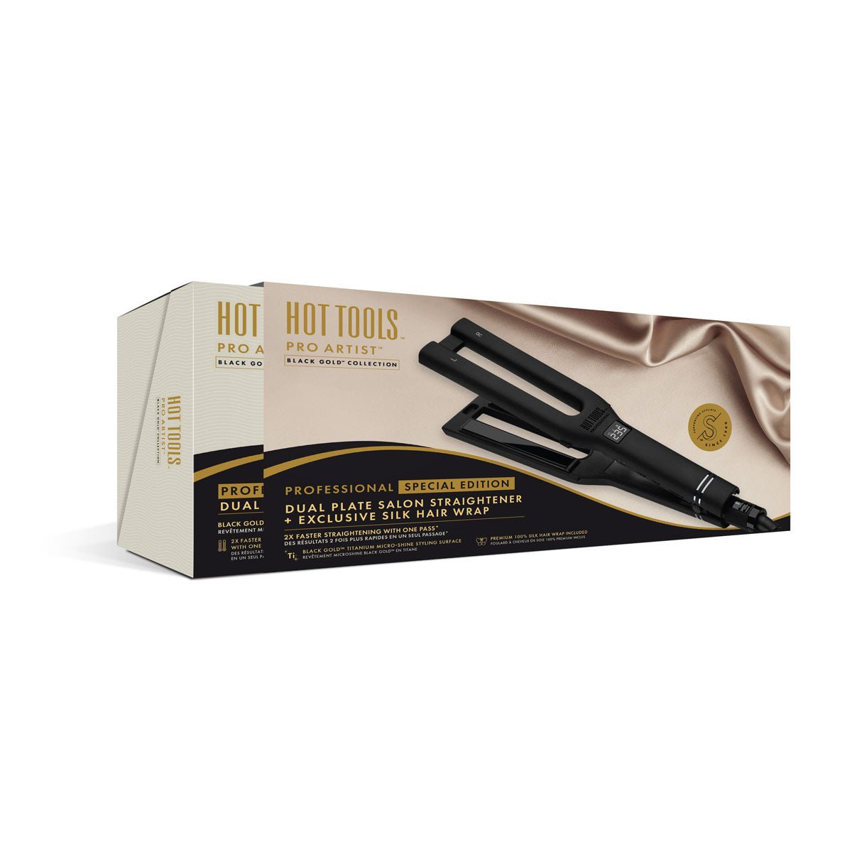 Hot Tools Dual Plate Straightener Limited Giftpack - KOOS • alles voor de kapper - Hot Tools - Stijltangen