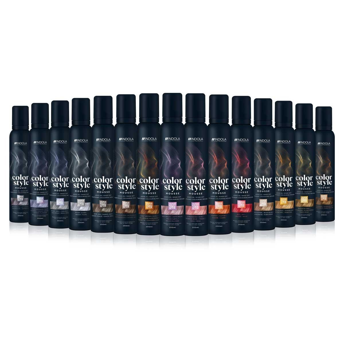 Indola Color Style Mousse 200ml - KOOS • alles voor de kapper - Indola - Color mousse